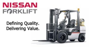 Nissan Forklift Corporation a UniCarriers Americas company and manufacturer of pneumatic forklifts, cushion forklifts, electric lift trucks, walkie and rider pallet trucks, tuggers, reach trucks, order pickers, and electric stackers