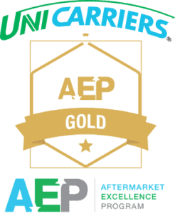Forklift Systems wins 2015 UniCarriers Gold AEP Service Excellence award
